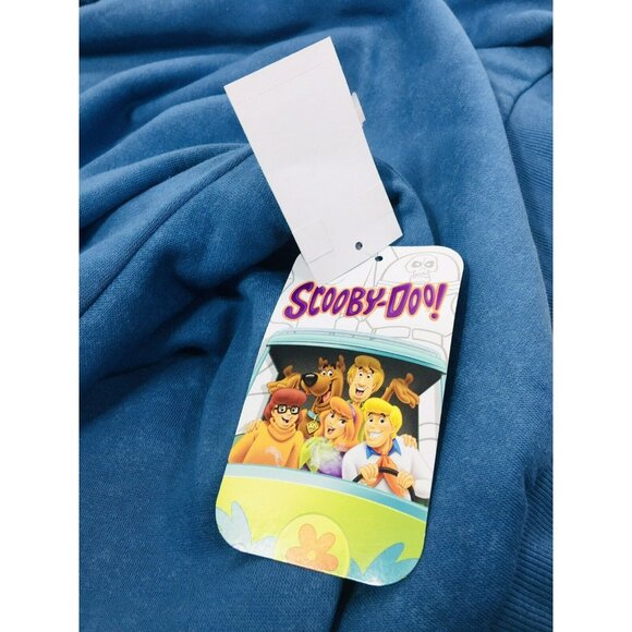 Scooby Doo Womens Crewneck Sweatshirt Medium Blue - Picture 8 of 11